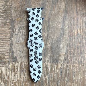 Apple iWatch Paw Print Silicone Watch Strap 40mm